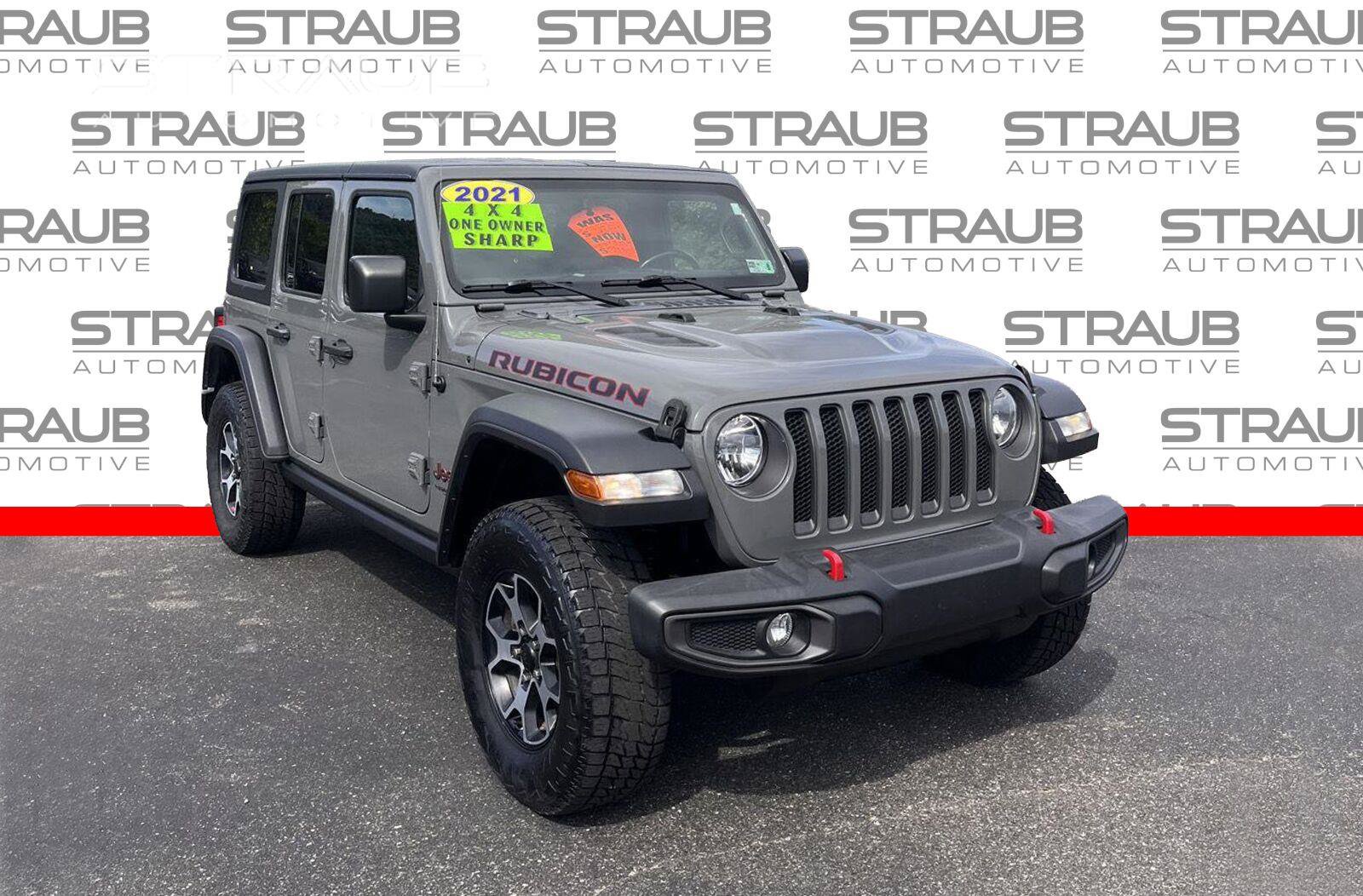 Used 2021 Jeep Wrangler Unlimited Rubicon w/ Cold Weather Group AWD/4WD image 1