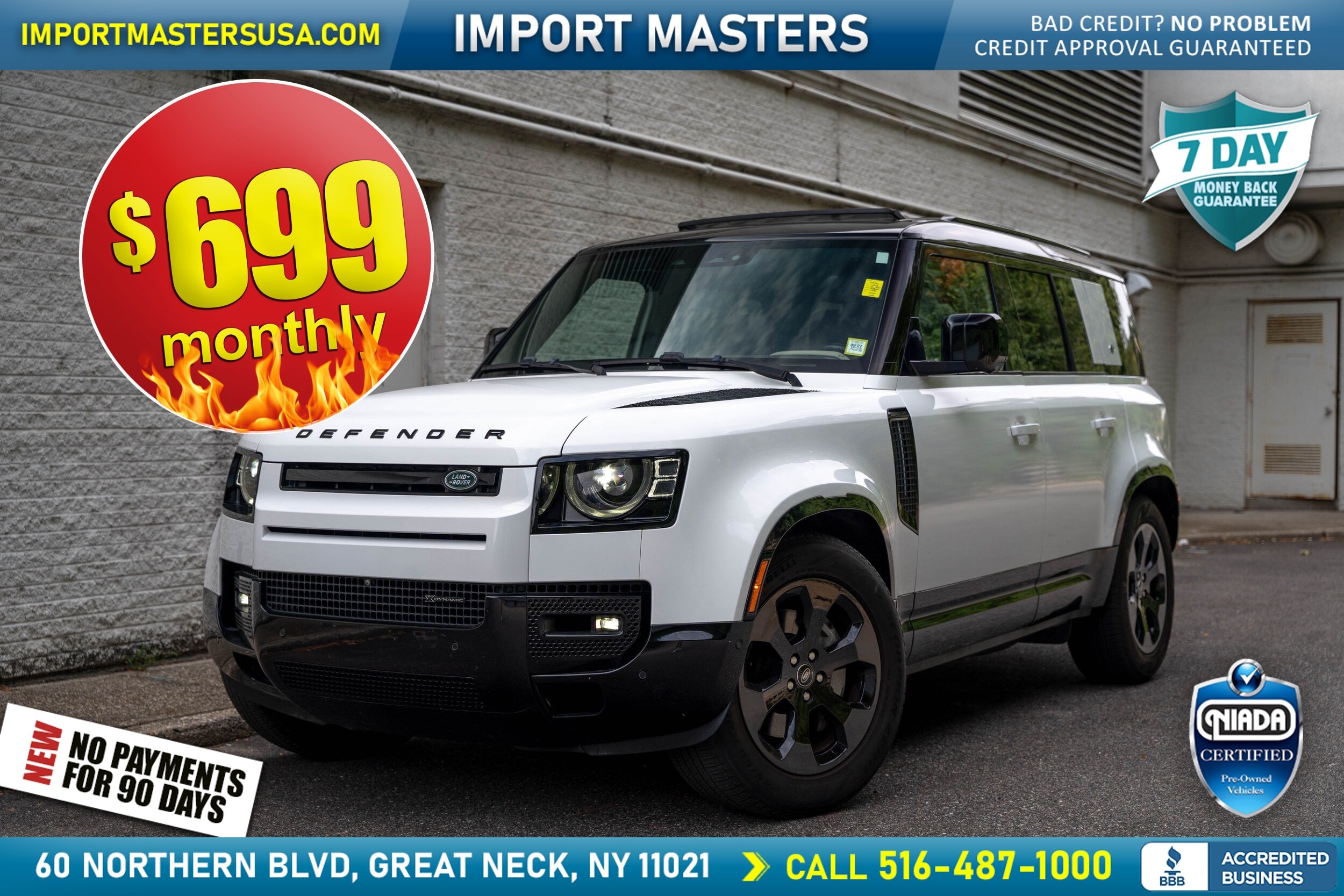 Used 2023 Land Rover Defender 110 X-Dynamic SE AWD/4WD image 1