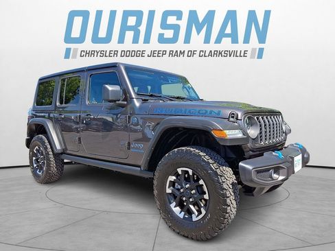 Used 2025 Jeep Wrangler Unlimited Rubicon 4xe w/ Safety Group AWD/4WD image 1