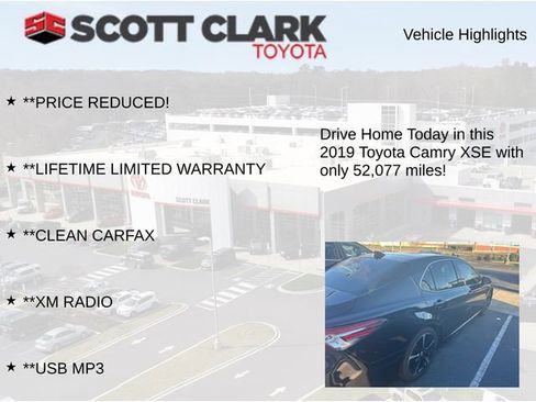 Used 2019 Toyota Camry XSE image 12