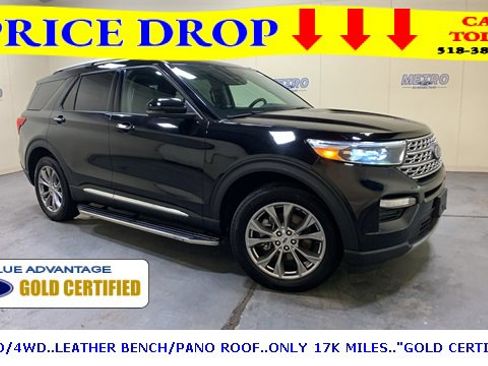 Certified 2022 Ford Explorer Limited w/ Equipment Group 301A image 1