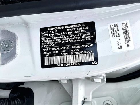 Used 2018 INFINITI QX30 Premium w/ Navigation Package FWD image 44