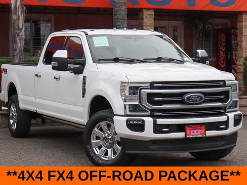 Used 2022 Ford F250 Platinum w/ FX4 Off-Road Package AWD/4WD image 2