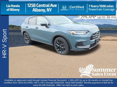 Certified 2024 Honda HR-V Sport