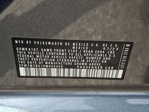 Certified 2023 Volkswagen Jetta SE FWD image 26