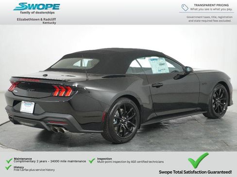 New 2025 Ford Mustang GT Premium w/ Mustang Nite Pony Package RWD image 4