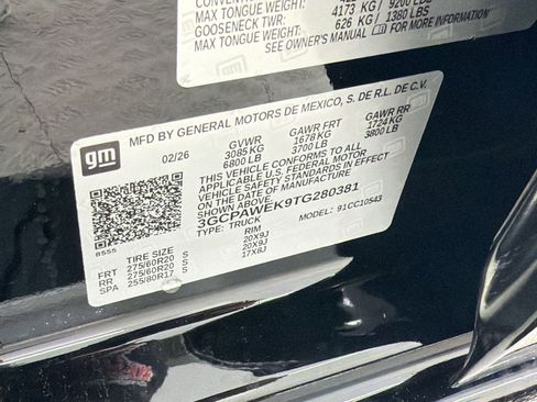 Used 2026 Chevrolet Silverado 1500 RST w/ RST Select Package RWD image 19