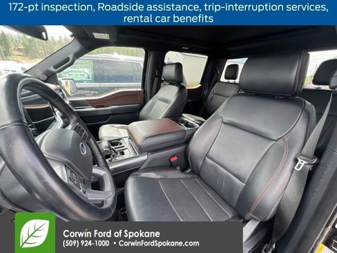 Used 2022 Ford F150 Lariat w/ Equipment Group 502A High AWD/4WD image 4
