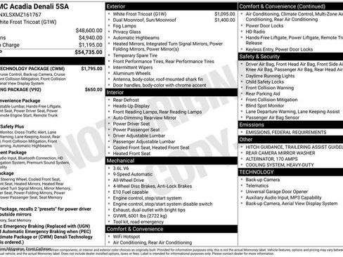 Used 2021 GMC Acadia Denali w/ Denali Technology Package image 13