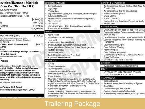 Used 2023 Chevrolet Silverado 1500 High Country w/ Technology Package image 5