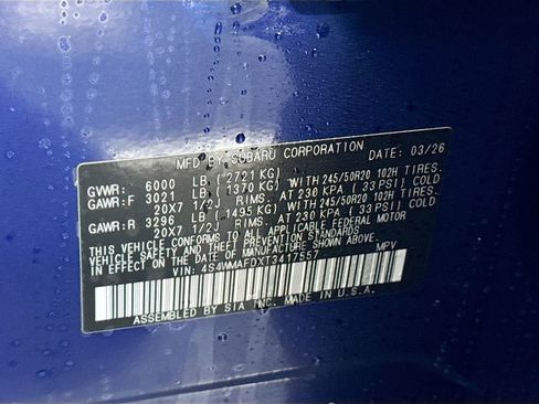 New 2026 Subaru Ascent Limited image 32