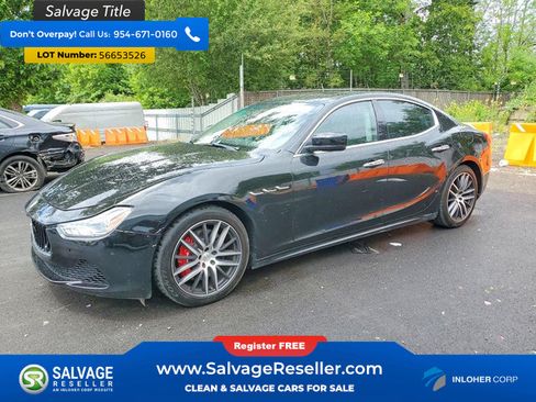 Used 2014 Maserati Ghibli S Q4 AWD/4WD image 1