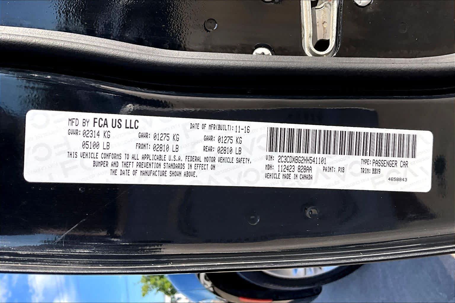 Used 2017 Dodge Charger SE RWD image 36