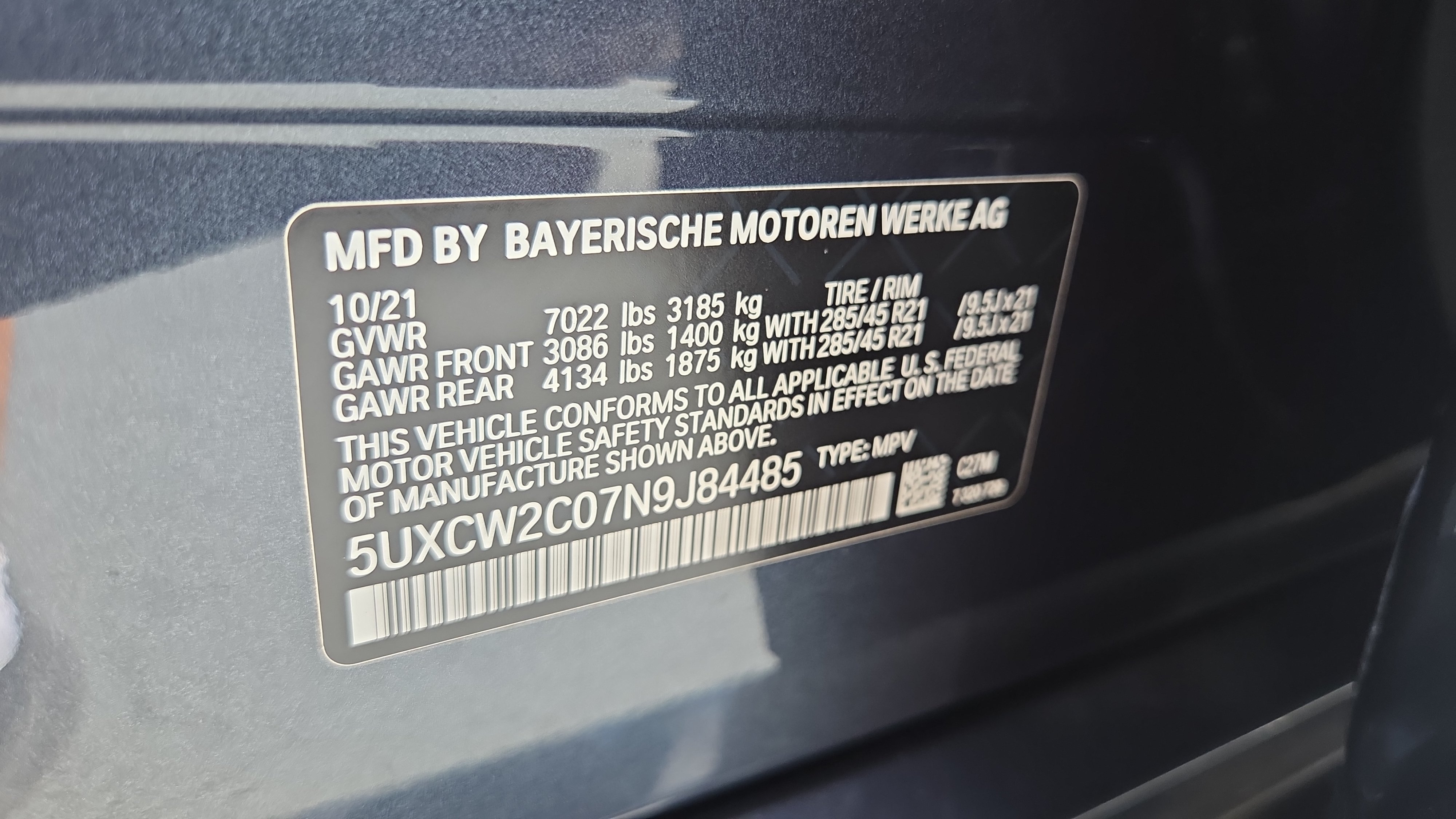 Used 2022 BMW X7 xDrive40i w/ Premium Package AWD/4WD image 21
