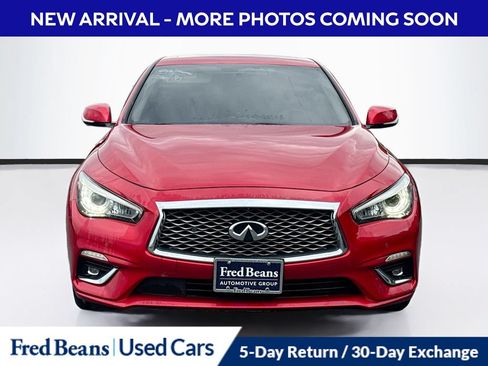 Used 2021 INFINITI Q50 Luxe w/ Seat & Sound Package AWD/4WD image 2
