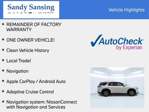 Used 2024 Nissan Pathfinder Platinum AWD/4WD image 8