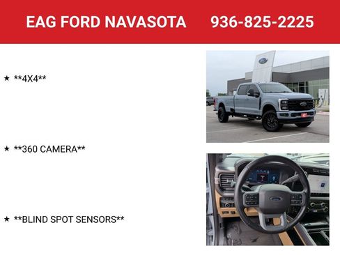 Used 2024 Ford F350 Lariat w/ Black Appearance Package AWD/4WD image 8