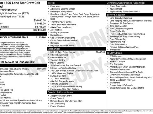 Used 2026 RAM 1500 Lone Star RWD image 26