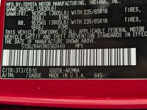 Used 2022 Toyota Highlander XLE FWD image 28