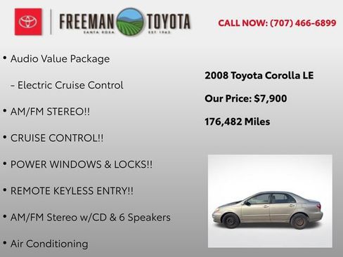 Used 2008 Toyota Corolla LE image 4