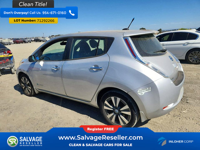 Used 2013 Nissan Leaf SL w/ Protection Pkg FWD image 3