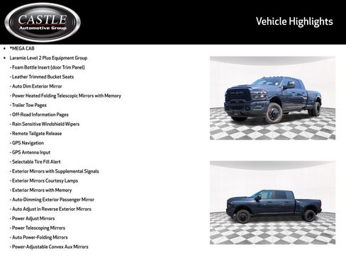 New 2026 RAM 3500 Laramie AWD/4WD image 3