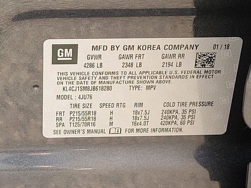 Used 2018 Buick Encore Sport Touring w/ Safety Package image 15