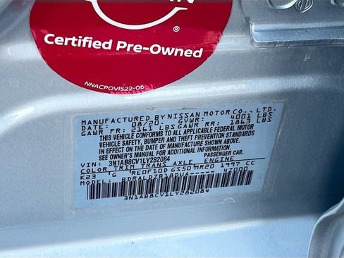 Used 2020 Nissan Sentra SV FWD image 28