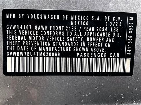New 2026 Volkswagen Jetta Sport FWD image 18
