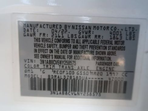 Used 2022 Nissan Sentra SV FWD image 48