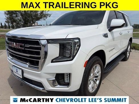 Used 2021 GMC Yukon SLT w/ Max Trailering Package AWD/4WD image 4