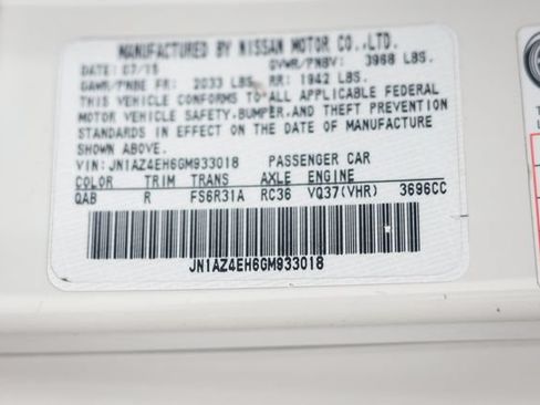 Used 2016 Nissan 370Z Touring RWD image 96
