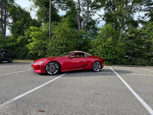 Used 2021 Lexus LC 500 Convertible w/ Touring Package RWD image 3