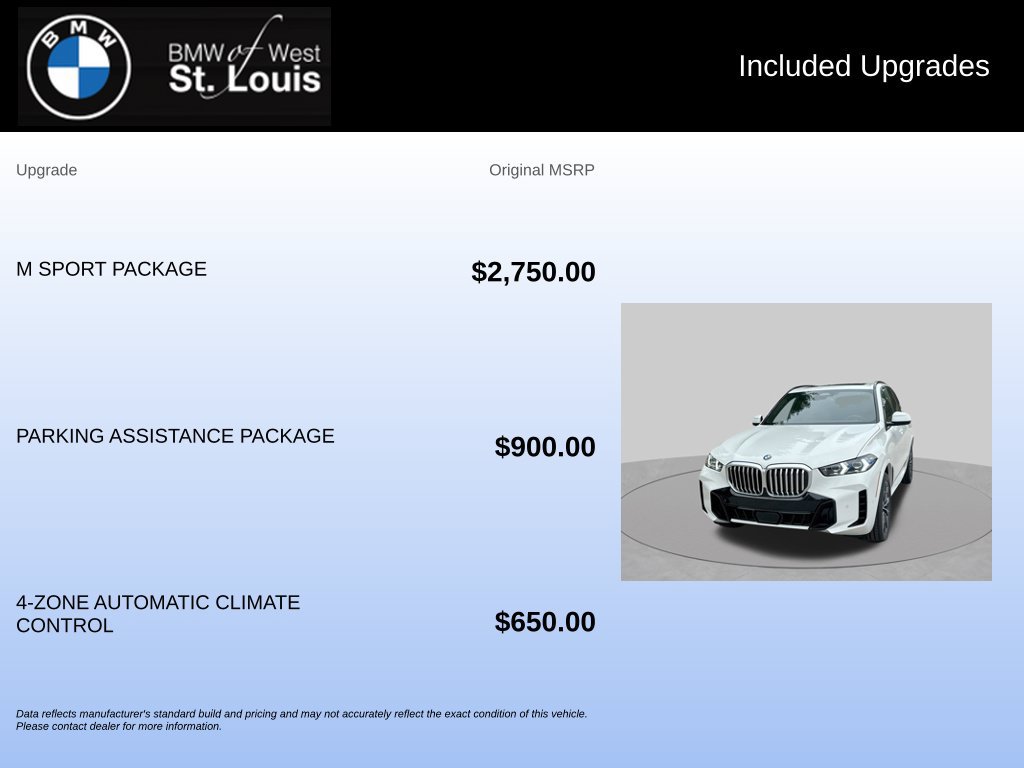 Used 2026 BMW X5 xDrive40i w/ M Sport Package AWD/4WD image 18