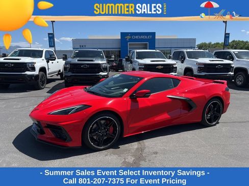 Used 2023 Chevrolet Corvette Stingray Premium Cpe w/ Z51 Performance Package RWD image 1
