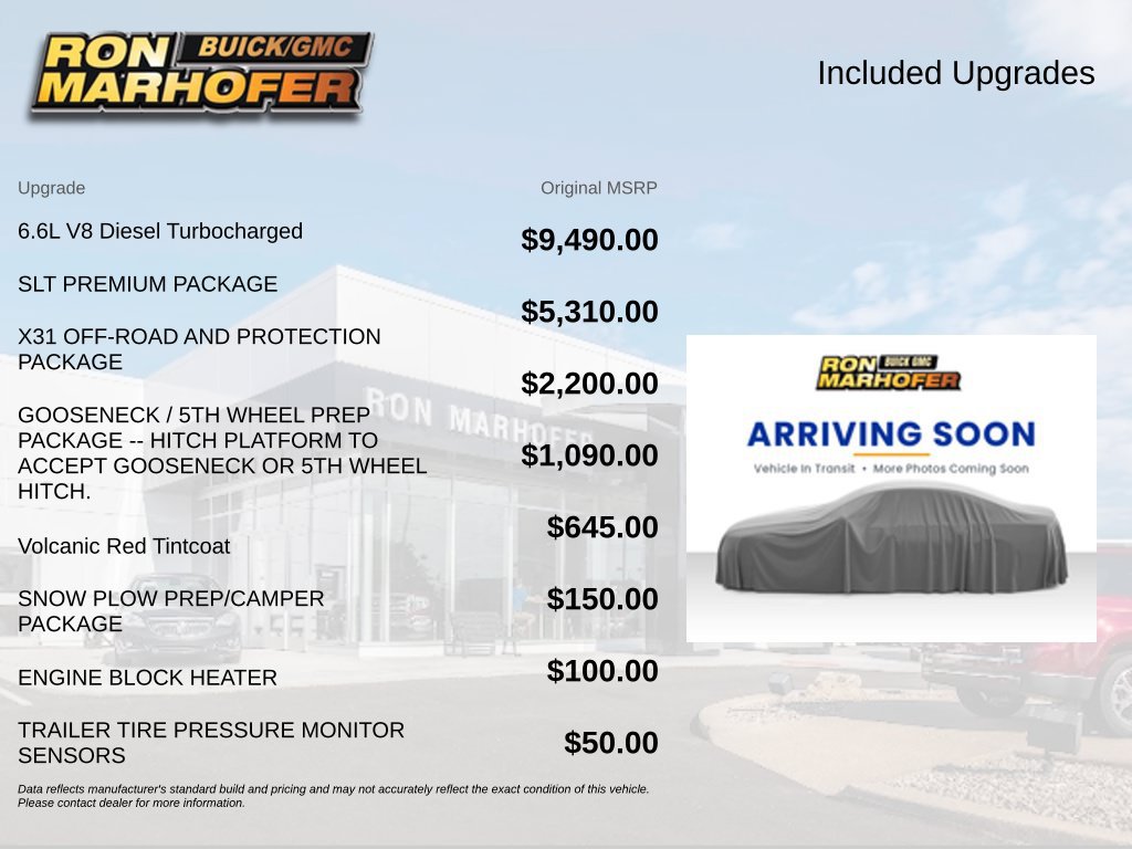 Used 2024 GMC Sierra 2500 SLT w/ SLT Premium Package AWD/4WD image 2