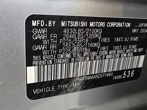 Used 2024 Mitsubishi Eclipse Cross SE image 35