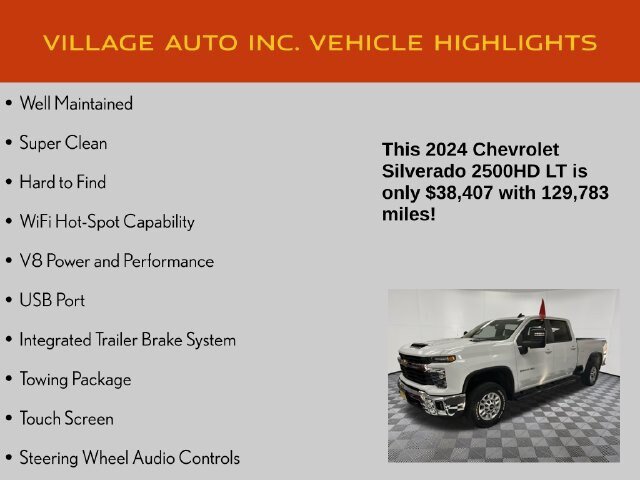 Used 2024 Chevrolet Silverado 2500 LT w/ Safety Package AWD/4WD image 7