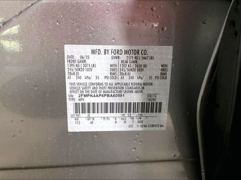 Used 2023 Ford Edge ST AWD/4WD image 37