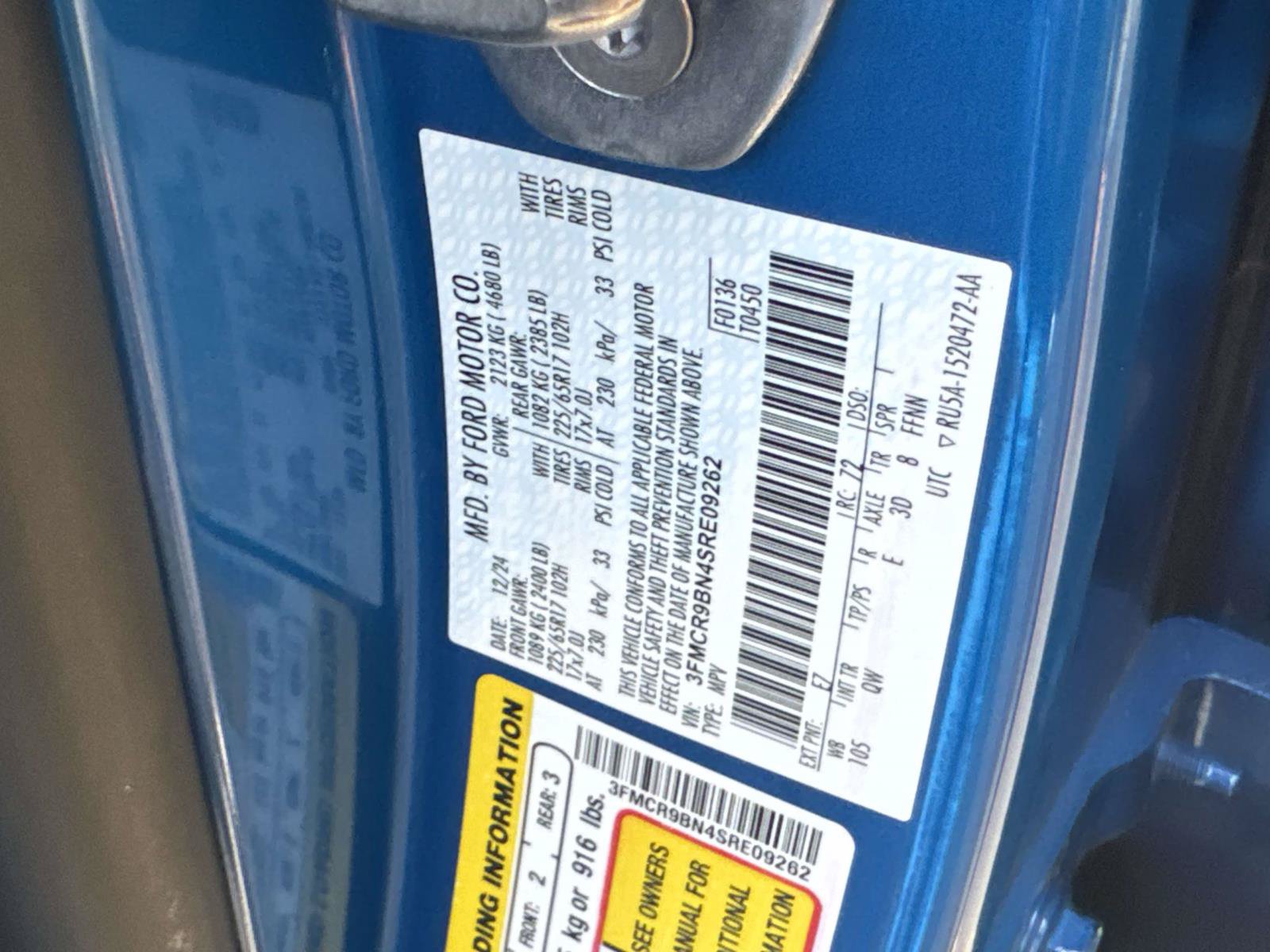 Used 2025 Ford Bronco Sport Big Bend AWD/4WD image 27
