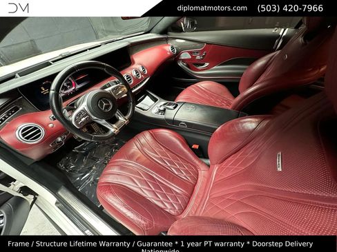 Used 2019 Mercedes-Benz S 63 AMG 4MATIC Coupe w/ Carbon Fiber Exterior Package image 17