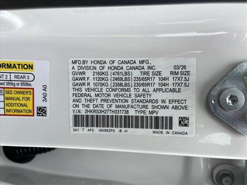 Used 2026 Honda CR-V LX image 24