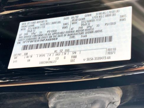 Used 2022 Ford F150 Platinum w/ Equipment Group 701A High image 32