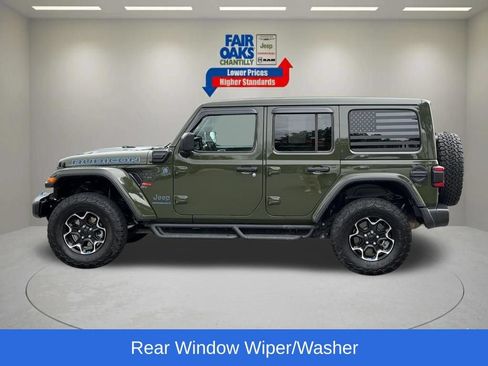 Used 2023 Jeep Wrangler Unlimited Rubicon 4xe w/ Cold Weather Group AWD/4WD image 11