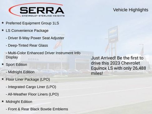 Used 2023 Chevrolet Equinox LS w/ LS Convenience Package FWD image 3