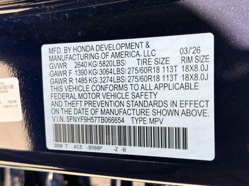 New 2026 Honda Passport TrailSport image 18