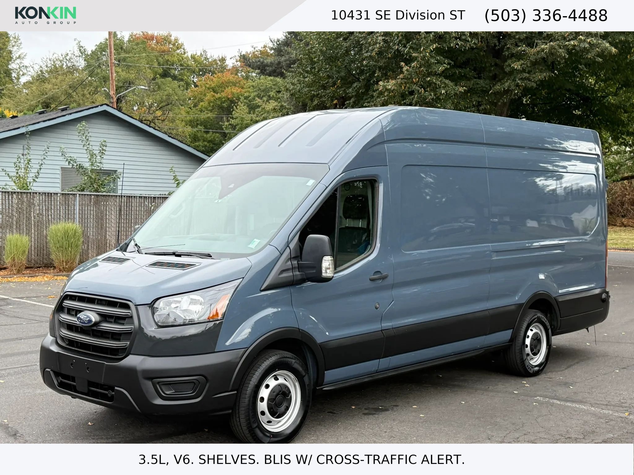 Used 2020 Ford Transit 250 148 High Roof Extended RWD image 1
