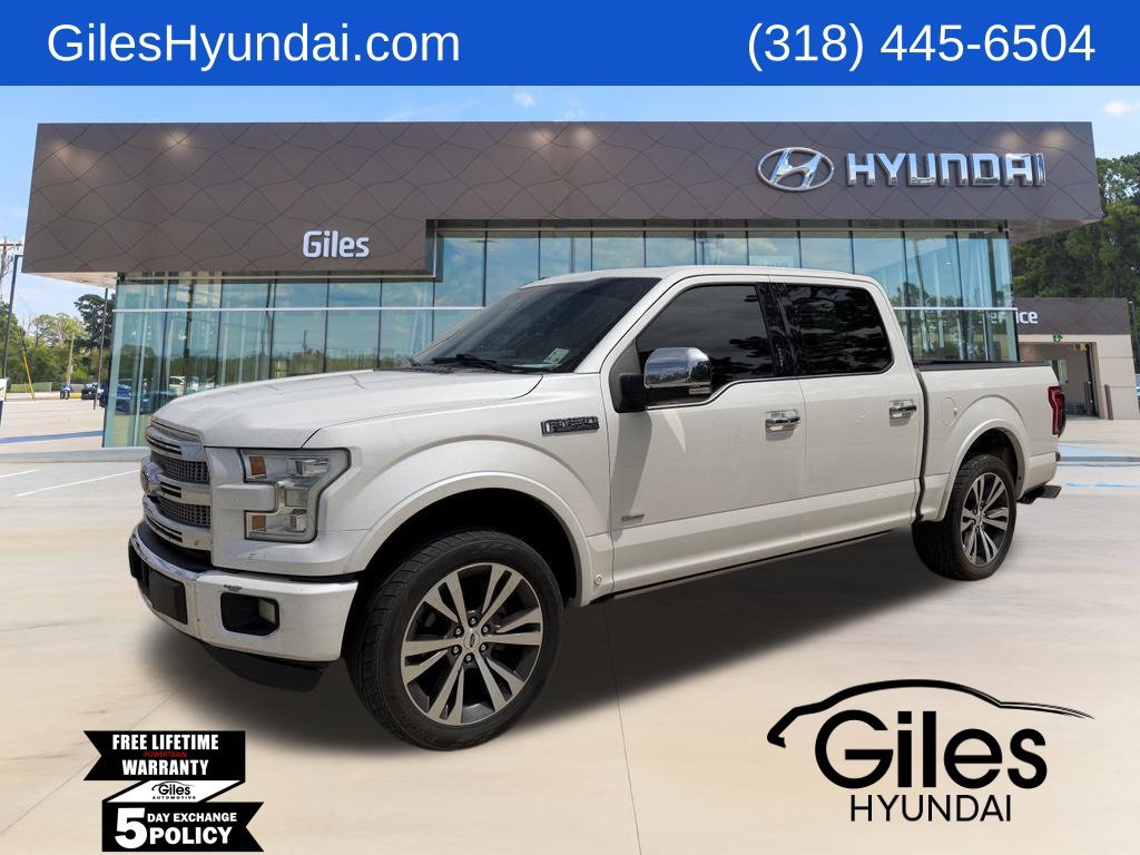 Used 2016 Ford F150 Platinum w/ Equipment Group 701A Luxury RWD image 1