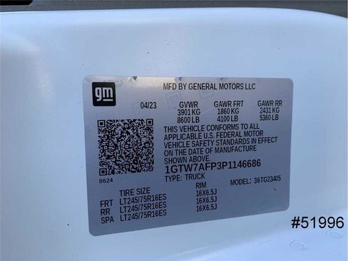 Used 2023 GMC Savana 2500 w/ Driver Convenience Package image 18