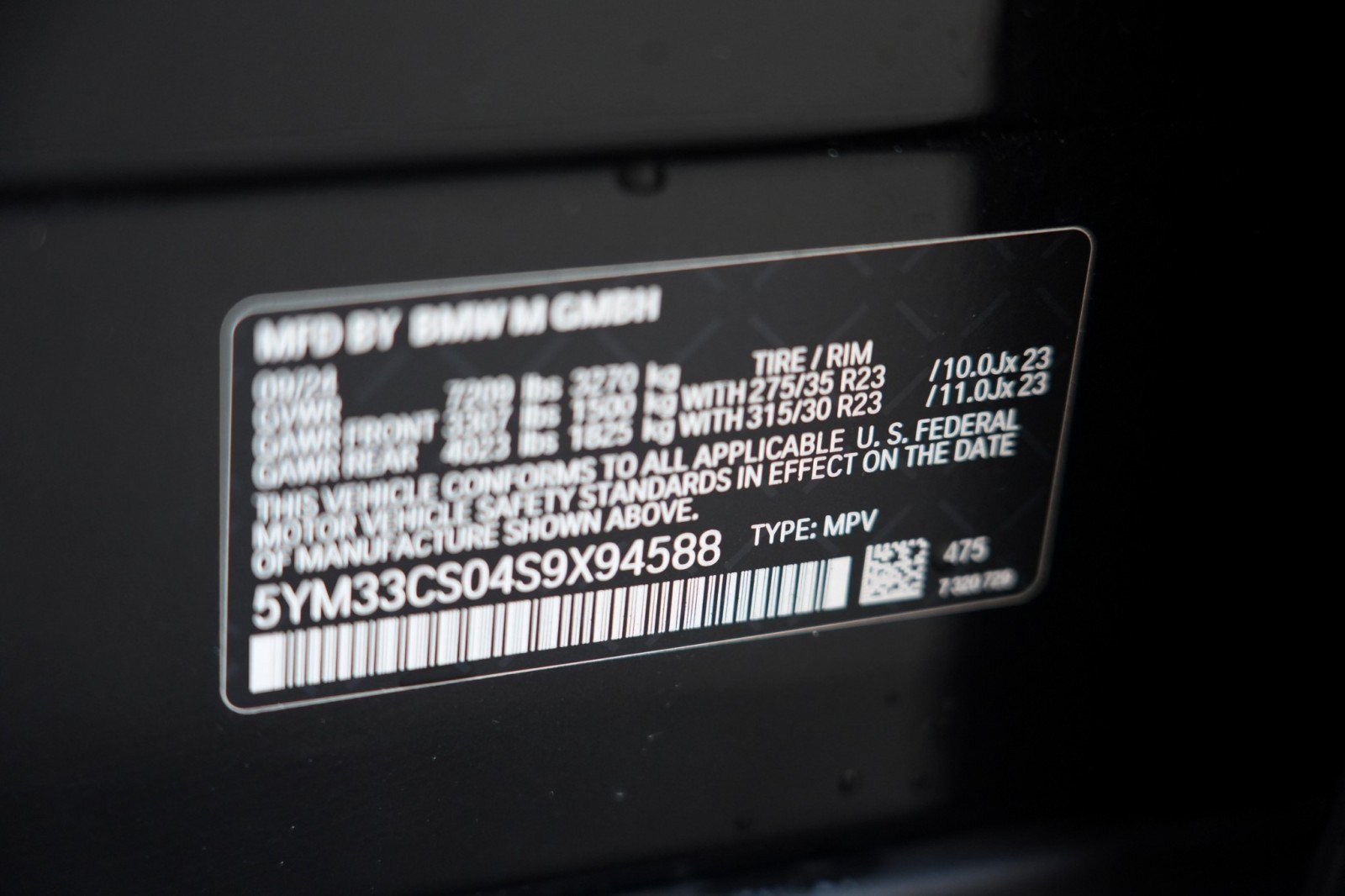 Used 2025 BMW XM Label Red AWD/4WD image 58